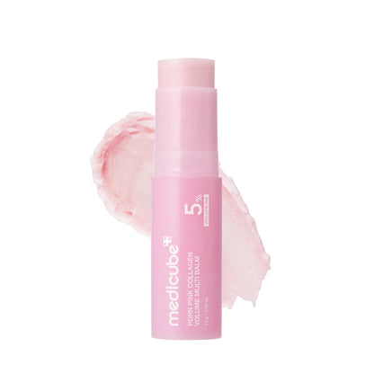  PDRN Pink Collagen Volume Multi Balm | All in One Volufiline, PDRN, NAD Stick for Youthful-Looking, Helping Look of Fine Lines, Firming Care, Anti-Aging Care | for Under-Eyes, Neck, Forehead, Smile Lines, Lip Care | Korean Skincare