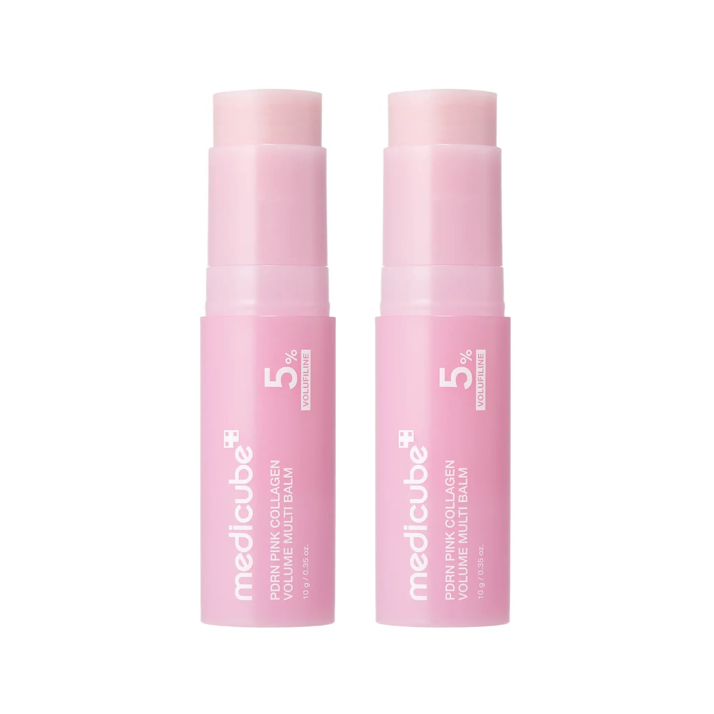 PDRN Pink Collagen Volume Multi Balm | All in One Volufiline, PDRN, NAD Stick for Youthful-Looking, Helping Look of Fine Lines, Firming Care, Anti-Aging Care | for Under-Eyes, Neck, Forehead, Smile Lines, Lip Care | Korean Skincare